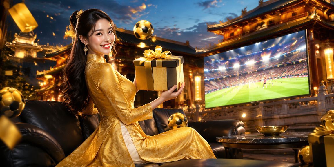 Người phụ nữ Việt Nam trong trang phục áo dài tại Huế sử dụng điện thoại theo dõi sự kiện thể thao và đặt kèo trực tuyến